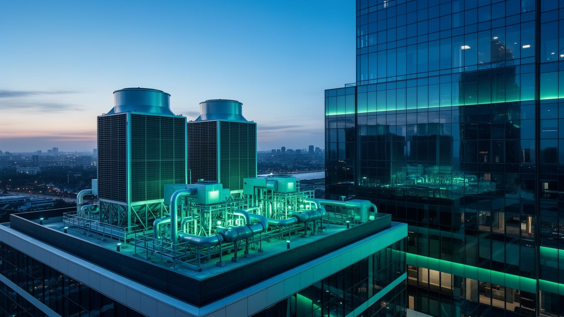 HVAC chiller plant